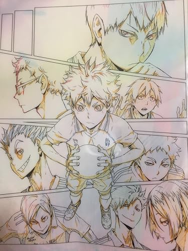 Amazon Co Jp ハイキュー 原画クリアファイル2枚セット B 2期キービジュアル 原画展 ホビー 通販