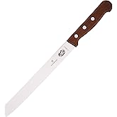Victorinox 8-Inch Wavy Edge Bread Knife, Rosewood Handle