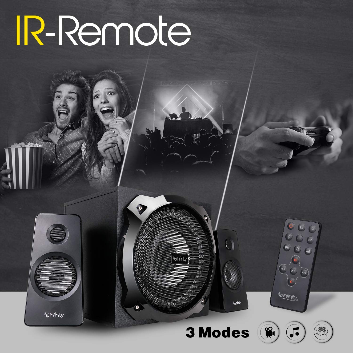 infinity 2.1 speaker system