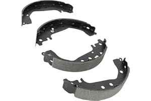 QUALITY-BUILT Rear Drum Brake Shoes FS917 Compatible with Toyota Prius 2009, Toyota Yaris 2006-2013