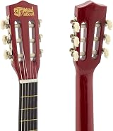 Mad About MA-CG01 Classical Guitar 3/4 Size Red With Case Strap Picks view 2