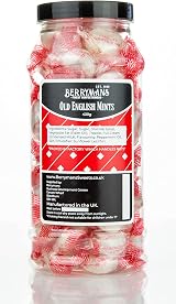Berrymans Original Old English Mints Retro Sweets Gift Jar view 2