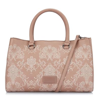 Caprese Kashmir Womens Satchel (Buscuit)