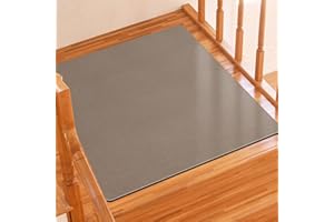 GOYLSER Stair Landing Mat 31.5"X31.5" with Rubber Backed, Staircase Step Matching Rug Carpet for for Elders Elders, Kids and Dogs