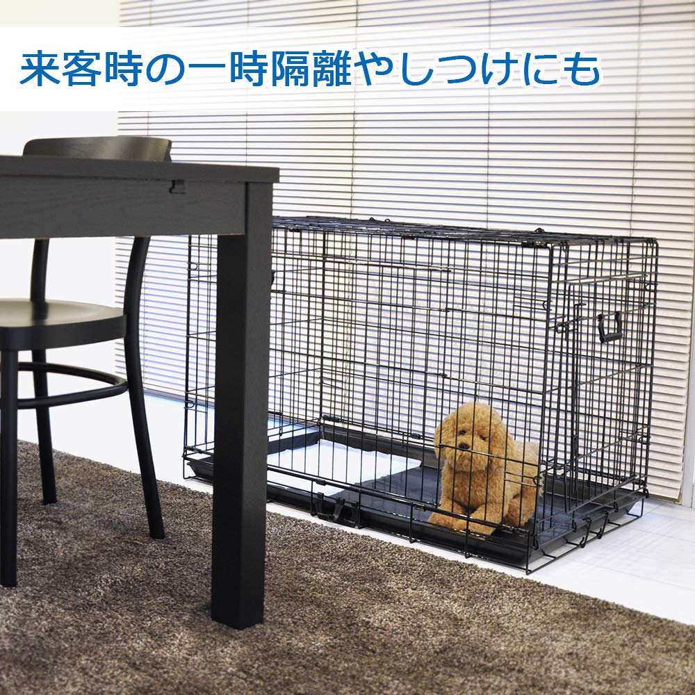 スリードア折りたたみペットケージ