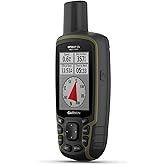 Garmin GPSMAP 65s, Button-Operated Handheld with Altimeter and Compass, Expanded Satellite Support and Multi-Band Technology,