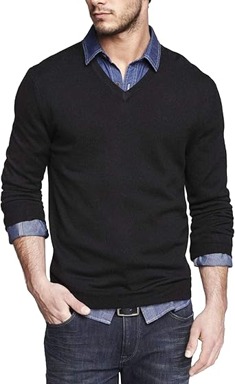 mens casual pullover