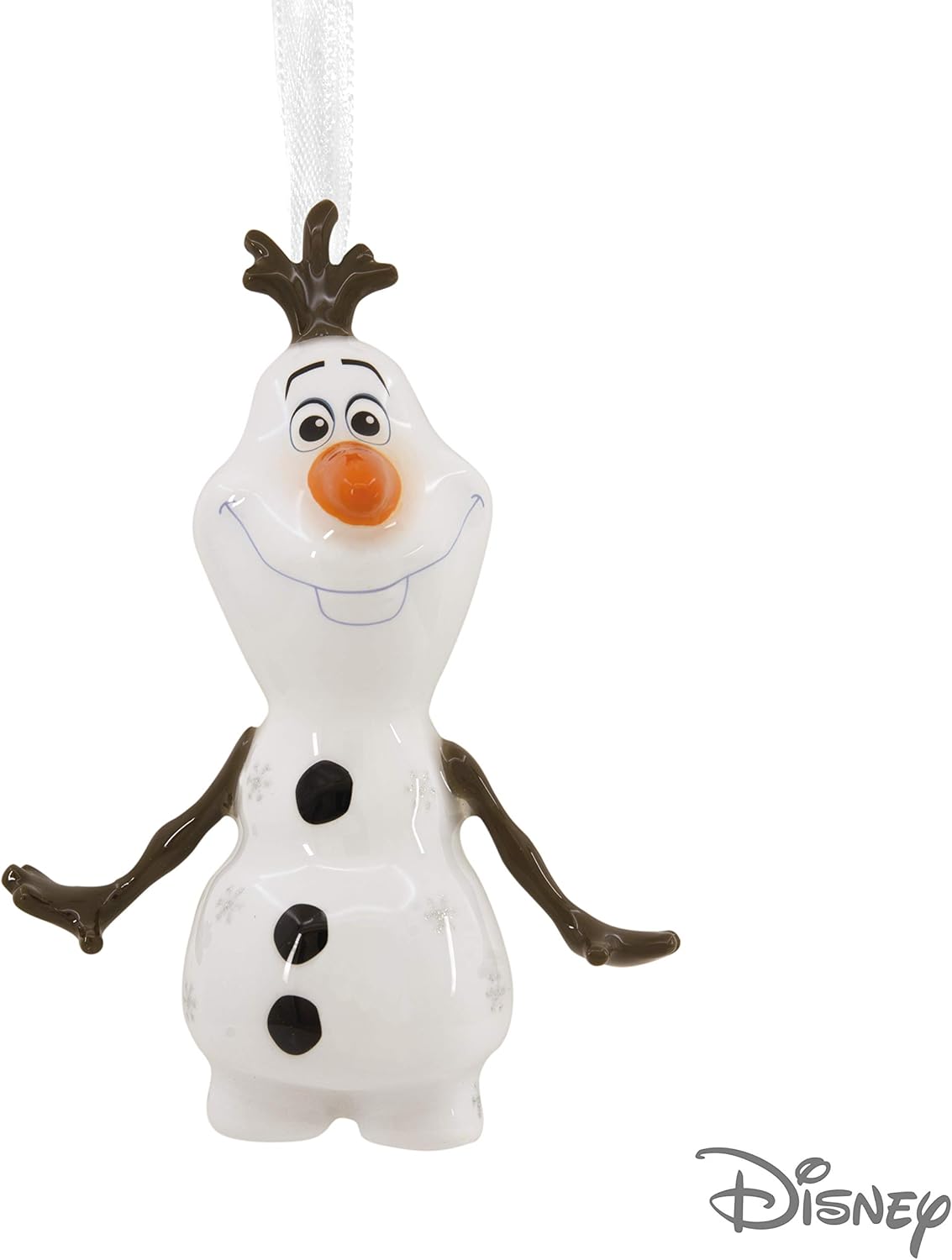 Amazon Co Jp Hallmark クリスマスオーナメント ディズニー アナと雪の女王 2 オラフ デコパージュ ホーム キッチン