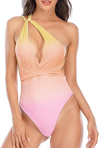 ombre one piece swimsuit