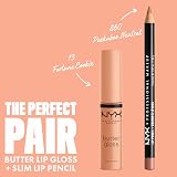 NYX Butter Gloss Fortune Cookie 13 Lip Gloss, Cruelty Free, Moisturizing view 4
