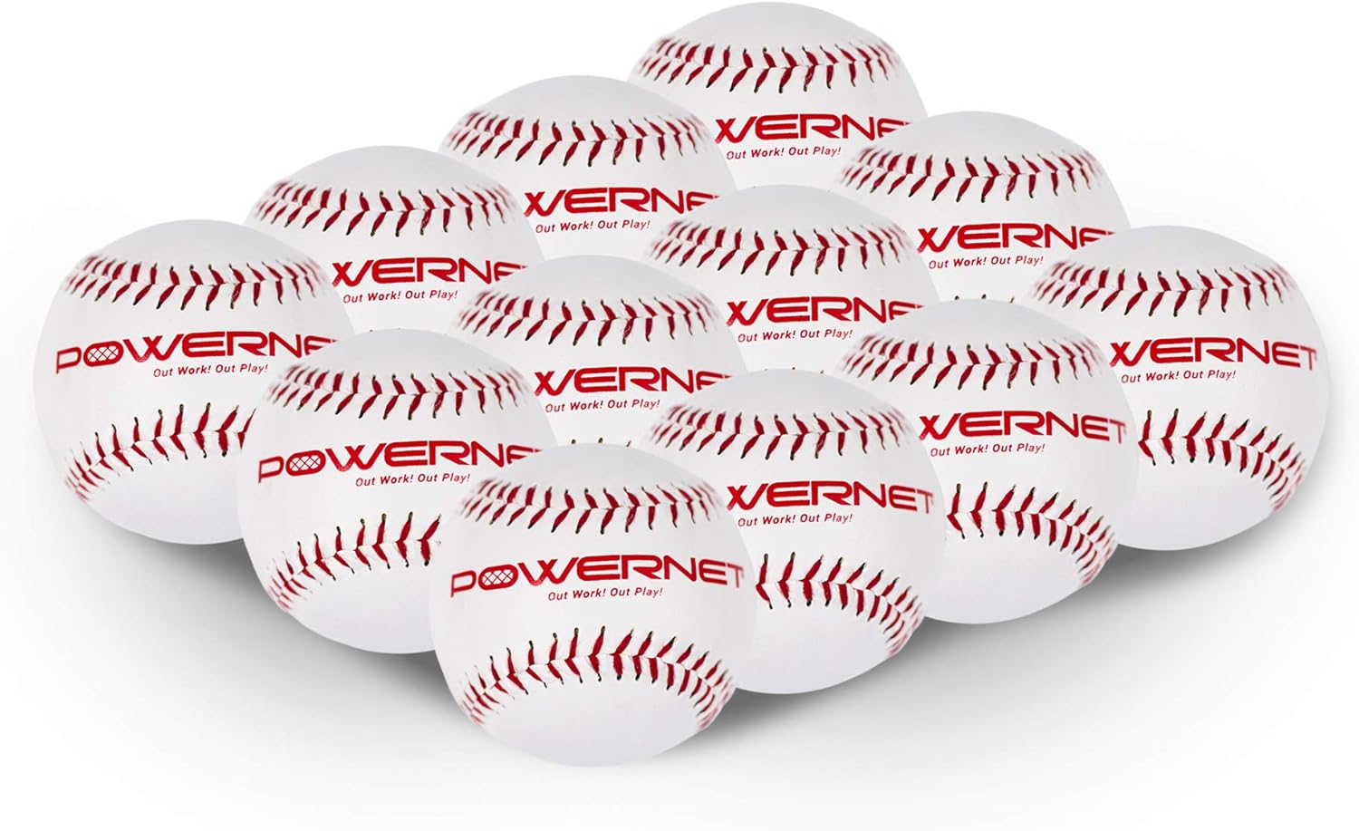 Practice Softballs Batting Pitching 12 PK Recreation Grade 12