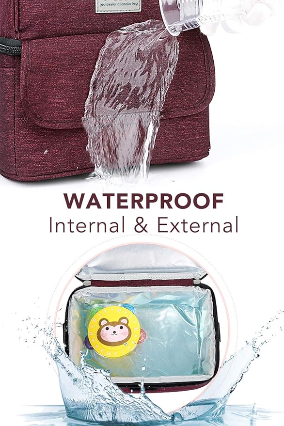 Zyorenc Sac Isotherme Bebe Bouteille Repas Dejeuner Livraison Bleu Sacs Isothermes Biberons Et Accessoires Centroarco Com