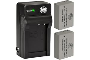 BM Premium 2-Pack of NB-7L Batteries & Battery Charger Kit for Canon PowerShot G10, G11, G12, SX30 is Digital Camera Includes