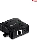 TRENDnet Gigabit PoE Splitter TPE-104GS Wall Mountable 5V 9V 12V Output view 4