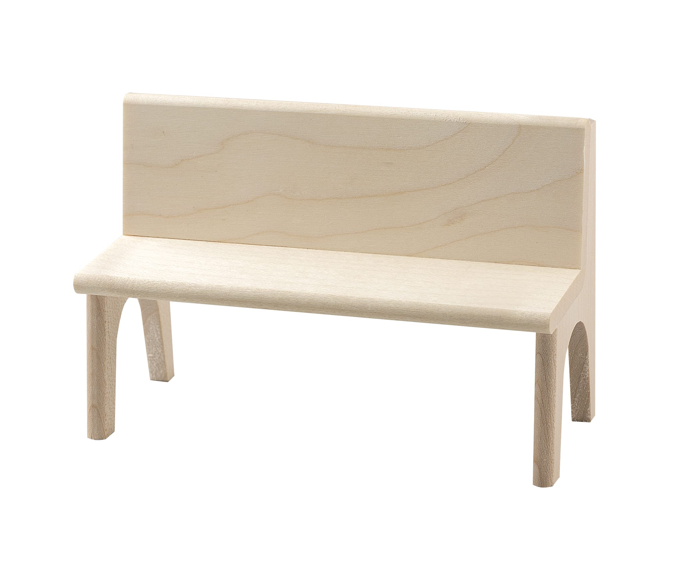 Rulke Rulke22189 Rustic Kitchen Bench with Backrest, Multi Color