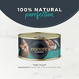 Encore 100 Natural Tuna Fillet Wet Cat Food 70g Tin Pack of 16 view 3