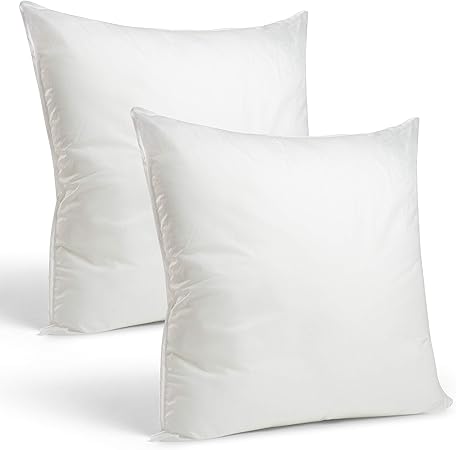 Amazon Com Set Of 2 26 X 26 Premium Hypoallergenic European Sleep