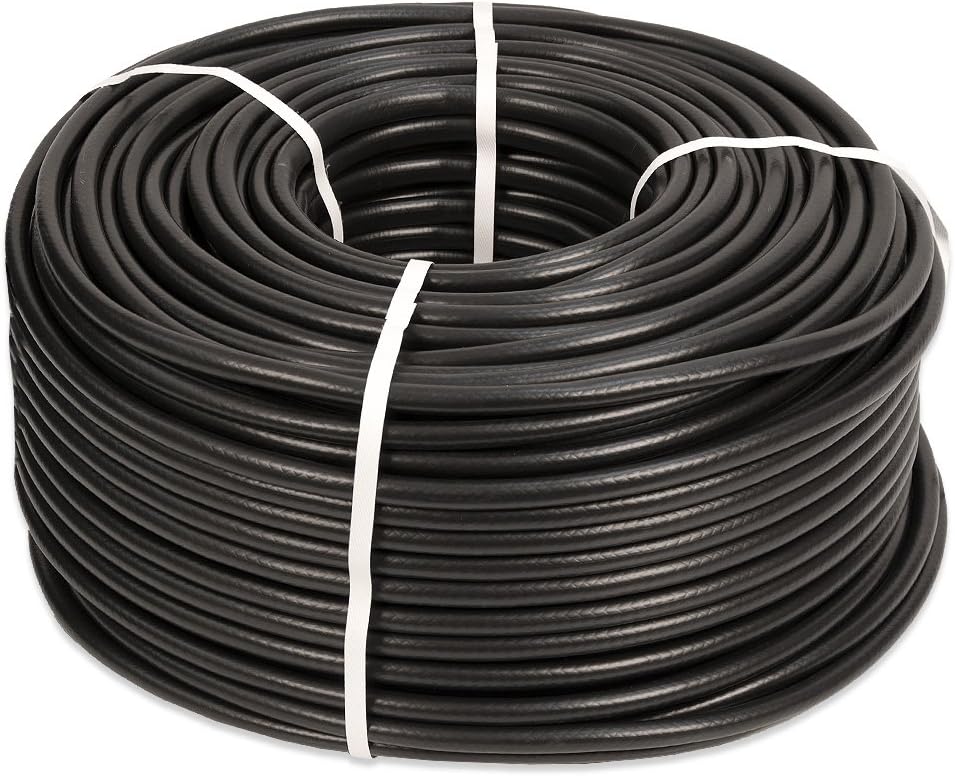 HydroSure Flexible Garden Hose Pipe Black 13mm x 150m Durable 3
