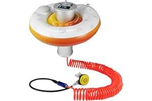 Xyuee Scuba Diving Ventilator System, Portable Tankless Lung Underwater Breathing Device with 50FT Long Tube, High-Flow Rechargeable Air Compressor for Snorkeling, Recreational Diving & Fishing