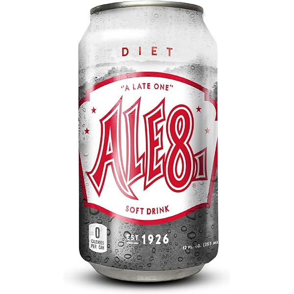 Amazon.com : Ale 8 One Diet Soft Drink , 12 Ounce (6 Glass Bottles