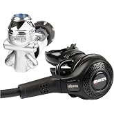 Mares Abyss 22 Navy II Scuba Diving Regulator Set - First and Second Stage