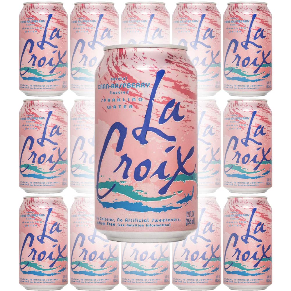 La Croix Crans Raspberry Naturally Essenced Flavored