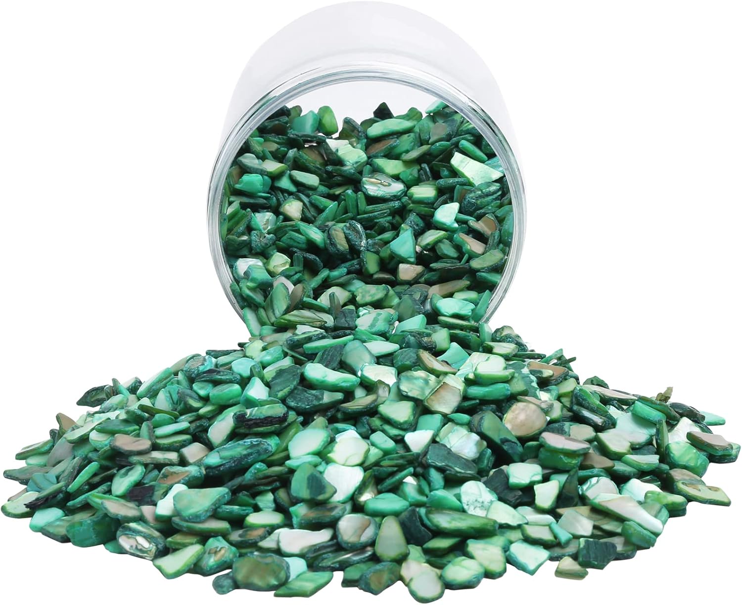 Vase Fillers - QICQDRAM Crushed Shells for Crafts 2 LBS(32OZ) Small Natural Crushed Shells Bulk, for Crafts DIY Beaching Wedding Decoration Vase Fillers