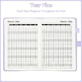 Thboxes Academic Diary 2026-2027 A5 Day A Day Purple Leather PU 8.3x5.5 view 5