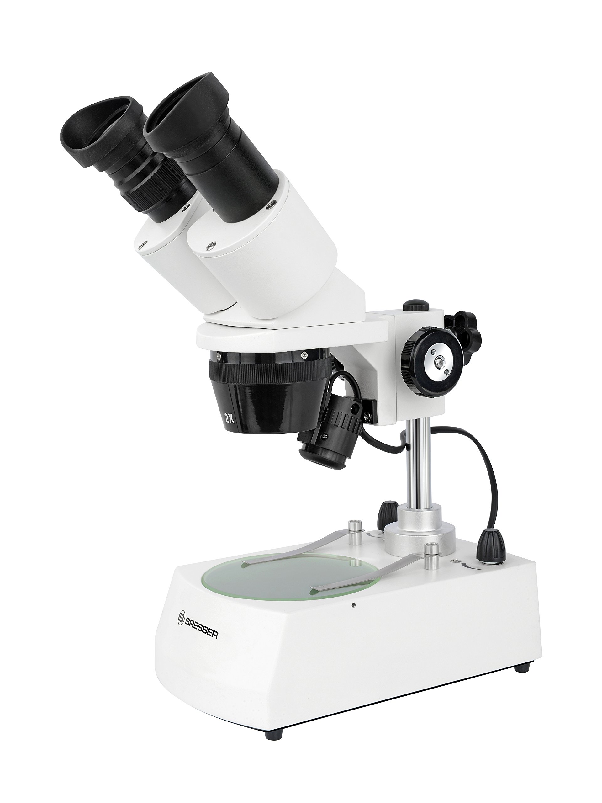 Bresser Erudit ICD Stereo Microscope 20x/40x with Smartphone Holder