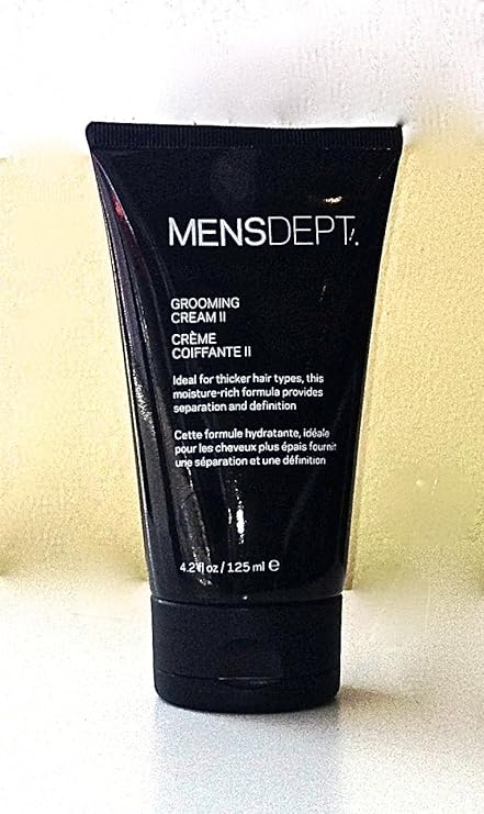 Mensdept Grooming Cream 2 Ii Ideal For Thicker Hair 4 2oz 125ml