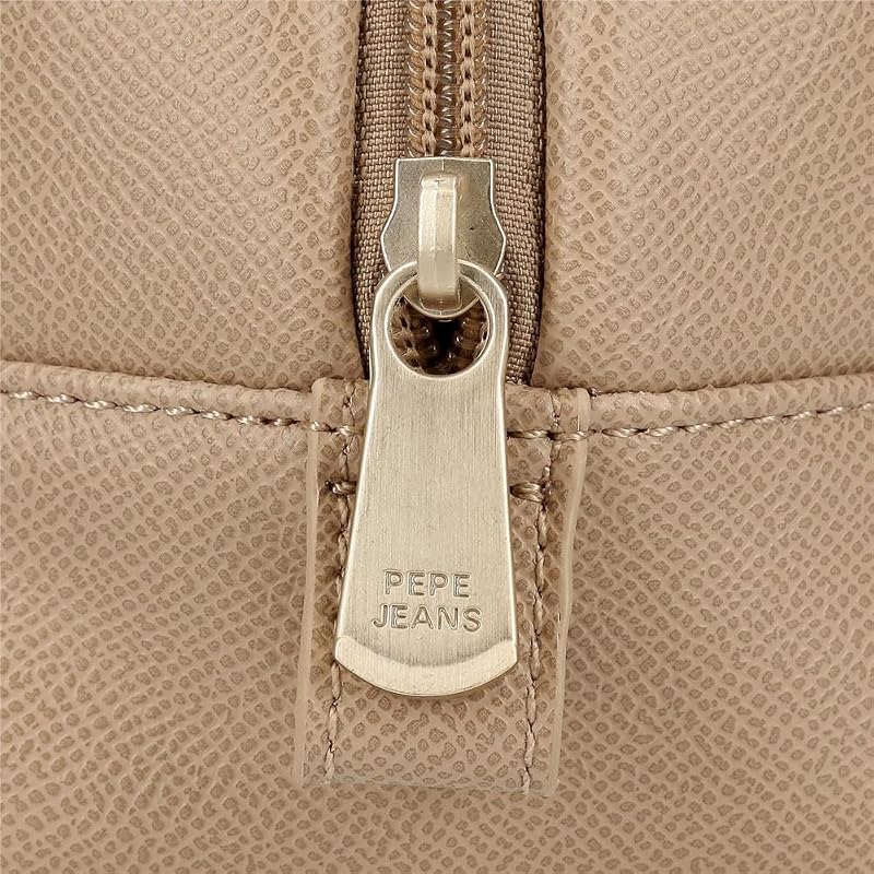 Elia Rucksack, lässig, Beige, 20 x 25,5 x 10 cm, Kunstleder, 5,1 l von Joumma Bags, Beige, Talla única, Lässiger Rucksack
