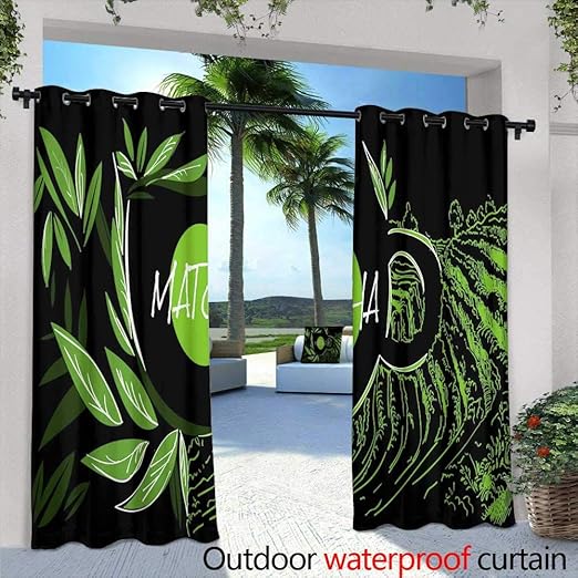 Amazon Com Lightly Outdoor Free Standing Outdoor Privacy Curtain