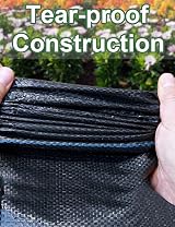 WOHOHOHO Heavy Duty Landscape Weed Control Fabric 3.3ft x 33ft 1m x 10m view 4
