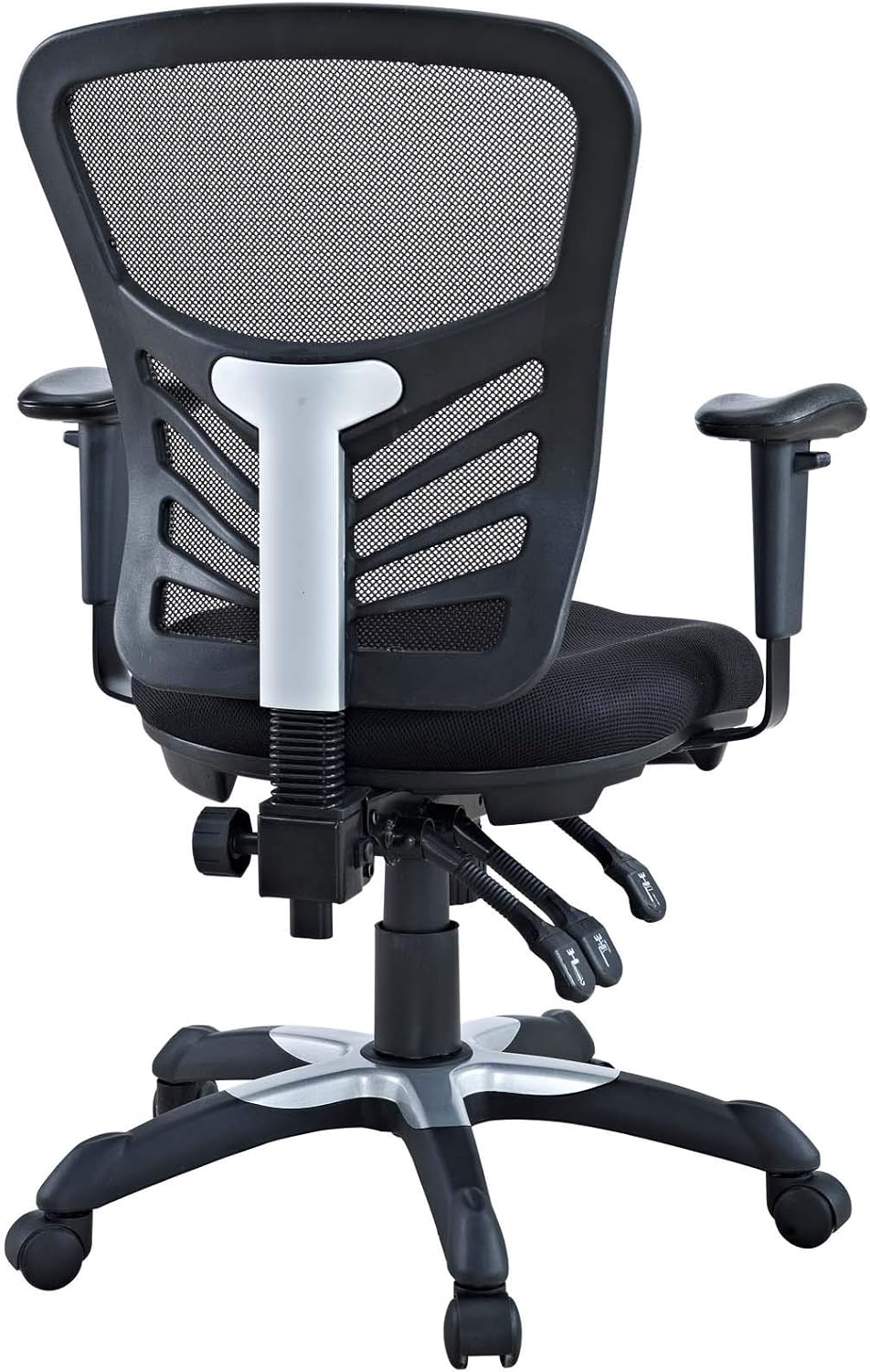 Modway Articulate Ergonomic Mesh Office Chair in Black: Furniture & Decor