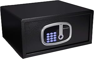 BARSKA AX13632 Digital Keypad Biometric Fingerprint Security Safe 0.85 Cubic Ft