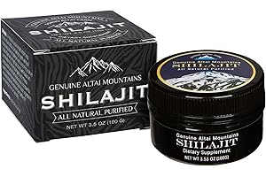 Sayan Pure Shilajit Resin 3.5oz/100g, 660 Servings - Potent Organic Fulvic Acid Supplement - Supports Immune System, Memory, Focus, and Provides Natural Energy, Detox - Vegan, Non-GMO