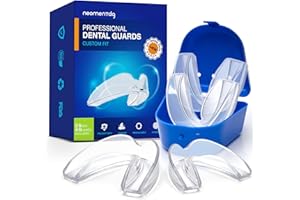 NEOMENTDG Night Guards For Teeth Grinding, Teeth Grinding Mouth Guard For Sleep, Mouth Guard for Clenching Teeth at Night, Mouth Guard for Bruxism and Teeth Clenching, NOT For Tmj - 4 Pcs
