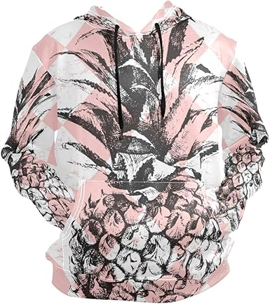 pink marble hoodie