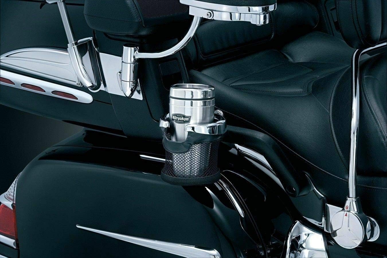 RPM Compatible with Kuryakyn Compatible with Chrome Passenger Drink Compatible with Mesh Holder Tour Pak Compatible with Honda Goldwing 1800 F6B