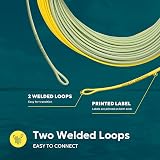 SF Fly Fishing Line WF5F 90FT Weight Forward Floating Moss Green Gold Welded view 4