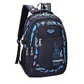 Bansusu Boys Backpack for Kids School Bag, Primary Middle School Backpack for Boys Bookbags