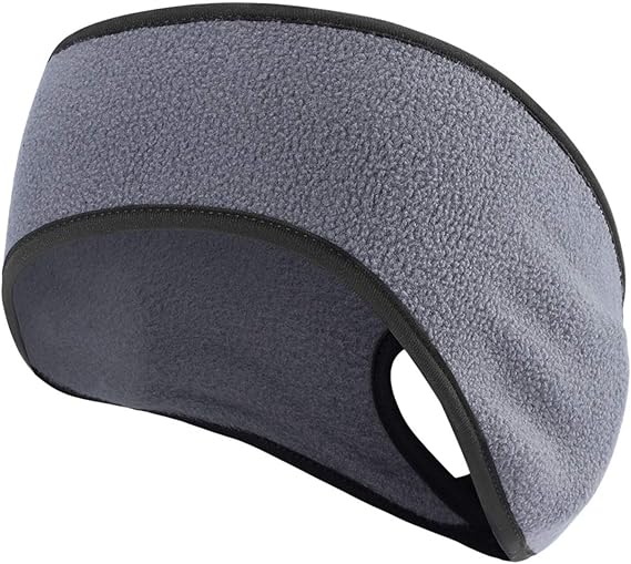 Amazon Cousannory 耳カバー 防寒 フリース イヤーウォーマー 無地 おしゃれ 耳あて レディース メンズ あったか イヤーマフ 折り畳み コンパクト ファッション 通勤 通学 自転車 アウトドア スポーツ ランニング ゴルフ 登山 グレー フリーサイズ 耳カバー