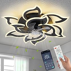 haodengshi Geometric Ceiling Fan with