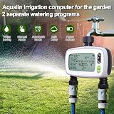 Aqualin Sprinkler Water Timer 2 Zone with Large FSTN LCD Screen view 3