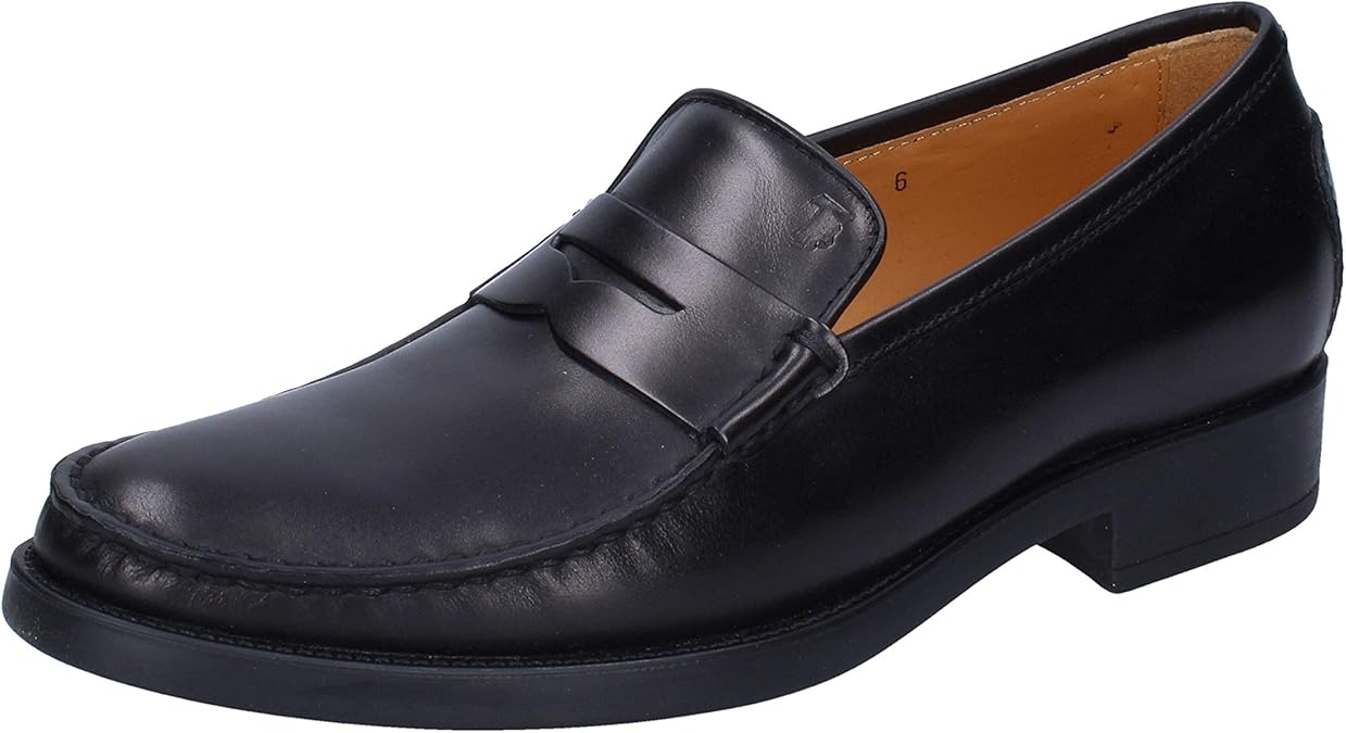 Amazon トッズ メンズモカシン メンズ レザー ブラック 26 0 Tod S トッズ ローファー スリッポン