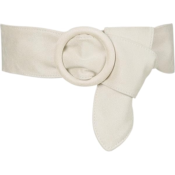 CAZSTYK Women Suede Belt For Dresses Wide Cinchs Belt Formal  display picture 1