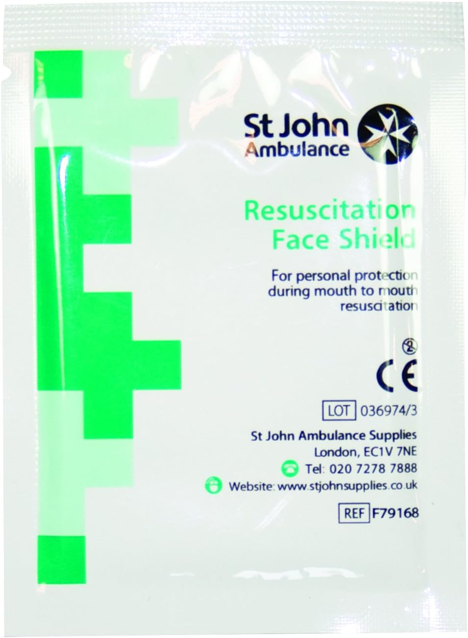 St John Ambulance Face Shield - Pack of 10