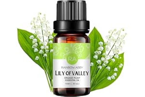 RAINBOW ABBY Lily of Valley Essential Oil,100% Pure Aroma Oil for Diffuser, Massage, Spa, Hair, Skin Care - 10ml