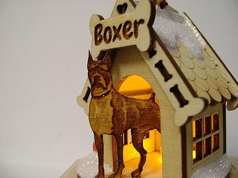 Amazon Com Ginger Cottages K 9 Doghouse Boxer K9115 Home Kitchen
