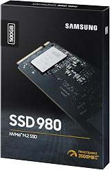 Samsung 980 500GB NVMe M.2 PCIe 3.0 SSD MZ-V8V500BW view 8